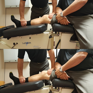 image Manahawkin chiropractic distraction treatment for knee pain